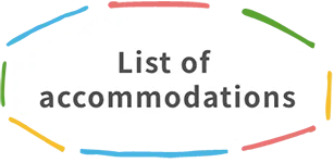 List of accommodations